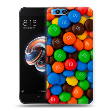 Силиконовый чехол на Xiaomi Mi Note 3 с принтом Конфеты Силиконовый чехол на Xiaomi Mi Note 3 с принтом Конфеты