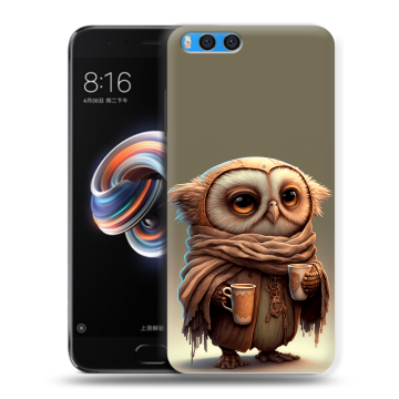 Силиконовый чехол на Xiaomi Mi Note 3 с принтом Сова Силиконовый чехол на Xiaomi Mi Note 3 с принтом Сова