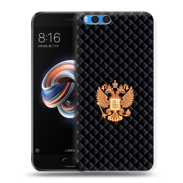 Силиконовый чехол на Xiaomi Mi Note 3 с принтом Герб России принт Силиконовый чехол на Xiaomi Mi Note 3 с принтом Герб России принт
