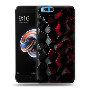Силиконовый чехол на Xiaomi Mi Note 3 с принтом Абстракция Силиконовый чехол на Xiaomi Mi Note 3 с принтом Абстракция