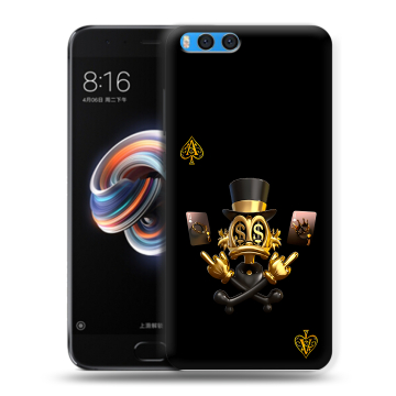 Силиконовый чехол на Xiaomi Mi Note 3 с принтом Золотой скрудж макдак Силиконовый чехол на Xiaomi Mi Note 3 с принтом Золотой скрудж макдак