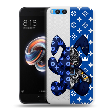 Силиконовый чехол на Xiaomi Mi Note 3 с принтом Луи робот