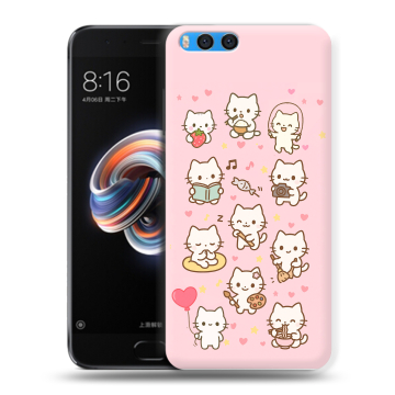 Силиконовый чехол на Xiaomi Mi Note 3 с принтом Hello Kitty Хелоу Кити