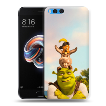 Силиконовый чехол на Xiaomi Mi Note 3 с принтом Шрек Shrek