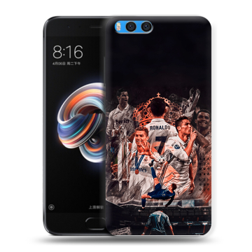 Силиконовый чехол на Xiaomi Mi Note 3 с принтом Реал Роналдо Real Ronaldo Силиконовый чехол на Xiaomi Mi Note 3 с принтом Реал Роналдо Real Ronaldo