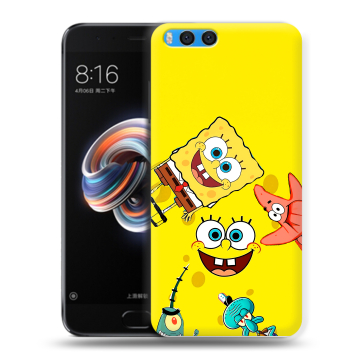 Силиконовый чехол на Xiaomi Mi Note 3 с принтом Спанч боб Спанчбоб Силиконовый чехол на Xiaomi Mi Note 3 с принтом Спанч боб Спанчбоб