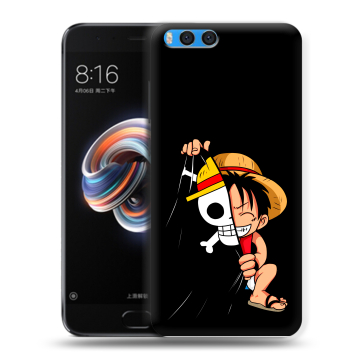 Силиконовый чехол на Xiaomi Mi Note 3 с принтом One Piece Ван Пис