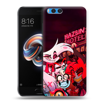 Силиконовый чехол на Xiaomi Mi Note 3 с принтом Hazbin Hotel Отель Хазбин Силиконовый чехол на Xiaomi Mi Note 3 с принтом Hazbin Hotel Отель Хазбин