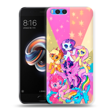 Силиконовый чехол на Xiaomi Mi Note 3 с принтом My little pony Дружба чудо Силиконовый чехол на Xiaomi Mi Note 3 с принтом My little pony Дружба чудо