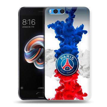 Силиконовый чехол на Xiaomi Mi Note 3 с принтом PSG ПСЖ