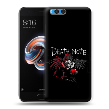 Силиконовый чехол на Xiaomi Mi Note 3 с принтом Death note Тетрадь смерти Силиконовый чехол на Xiaomi Mi Note 3 с принтом Death note Тетрадь смерти