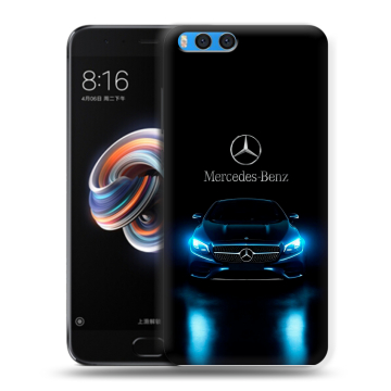 Силиконовый чехол на Xiaomi Mi Note 3 с принтом Mercedes Мерседес Силиконовый чехол на Xiaomi Mi Note 3 с принтом Mercedes Мерседес