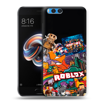 Силиконовый чехол на Xiaomi Mi Note 3 с принтом Roblox Роблокс Силиконовый чехол на Xiaomi Mi Note 3 с принтом Roblox Роблокс