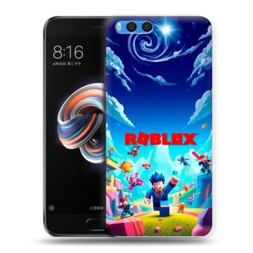 Силиконовый чехол на Xiaomi Mi Note 3 с принтом Roblox Роблокс Силиконовый чехол на Xiaomi Mi Note 3 с принтом Roblox Роблокс