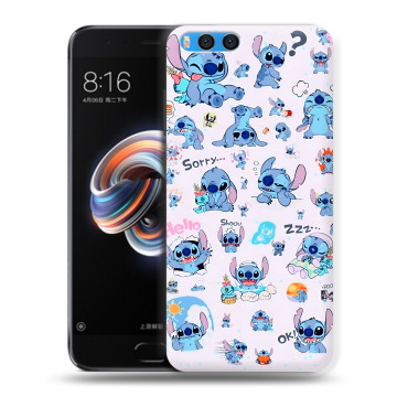 Силиконовый чехол на Xiaomi Mi Note 3 с принтом Лило и Стич Силиконовый чехол на Xiaomi Mi Note 3 с принтом Лило и Стич
