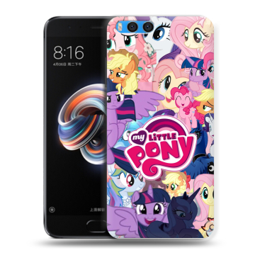 Силиконовый чехол на Xiaomi Mi Note 3 с принтом My little pony Дружба чудо
