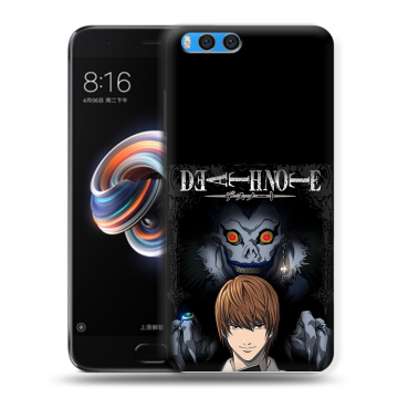 Силиконовый чехол на Xiaomi Mi Note 3 с принтом Death note Тетрадь смерти
