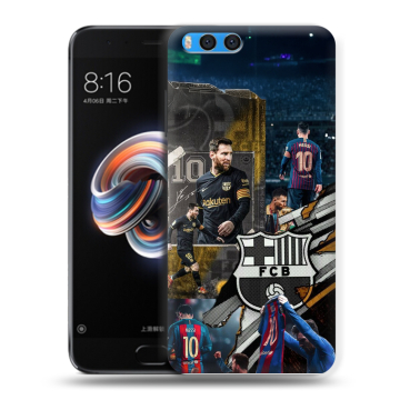 Силиконовый чехол на Xiaomi Mi Note 3 с принтом Messi Barcelona Силиконовый чехол на Xiaomi Mi Note 3 с принтом Messi Barcelona