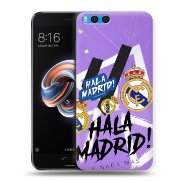 Силиконовый чехол на Xiaomi Mi Note 3 с принтом Real Madrid Реал Мадрид