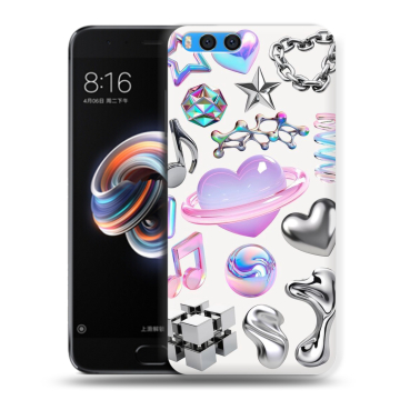 Силиконовый чехол на Xiaomi Mi Note 3 с принтом Y2K Силиконовый чехол на Xiaomi Mi Note 3 с принтом Y2K