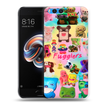 Силиконовый чехол на Xiaomi Mi Note 3 с принтом Флагер Fuggler