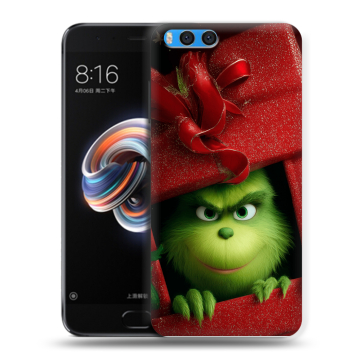 Силиконовый чехол на Xiaomi Mi Note 3 с принтом Новый год