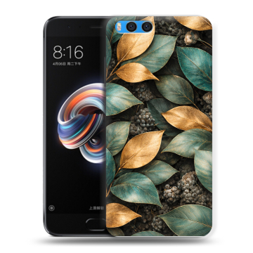 Силиконовый чехол на Xiaomi Mi Note 3 с принтом женский