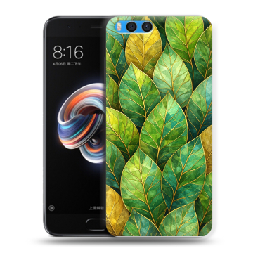 Силиконовый чехол на Xiaomi Mi Note 3 с принтом женский