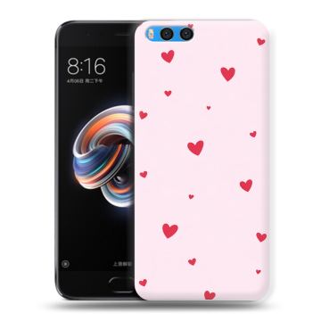 Силиконовый чехол на Xiaomi Mi Note 3 с принтом для девочек