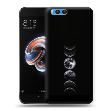 Силиконовый чехол на Xiaomi Mi Note 3 с принтом женский Силиконовый чехол на Xiaomi Mi Note 3 с принтом женский