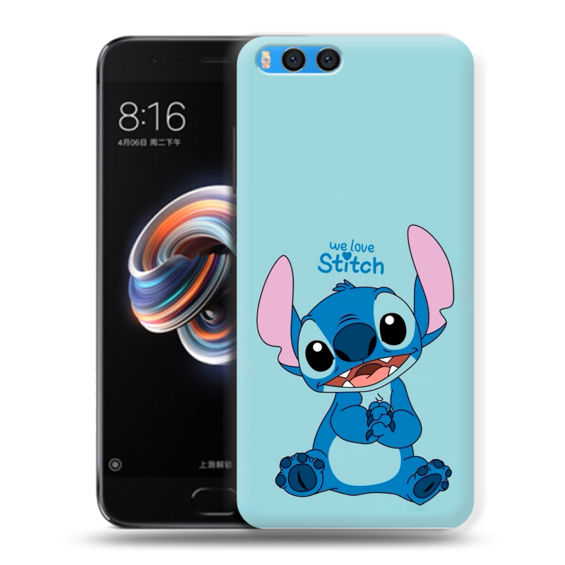 Силиконовый чехол на Xiaomi Mi Note 3 с принтом Лило и Стич Силиконовый чехол на Xiaomi Mi Note 3 с принтом Лило и Стич
