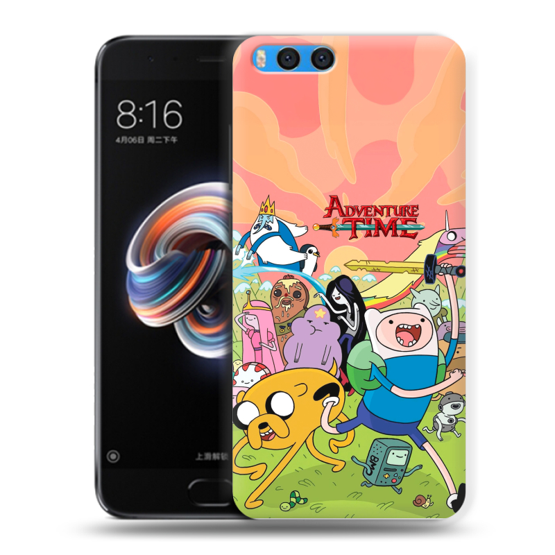 Силиконовый чехол на Xiaomi Mi Note 3 с принтом Adventure time Время приключений Силиконовый чехол на Xiaomi Mi Note 3 с принтом Adventure time Время приключений
