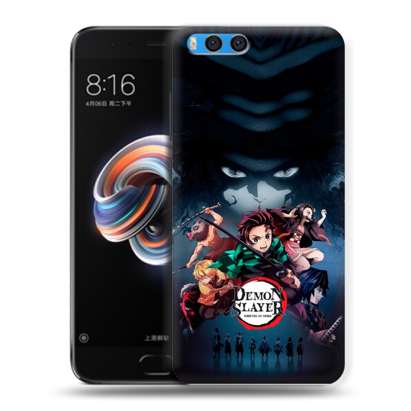 Силиконовый чехол на Xiaomi Mi Note 3 с принтом Demon Slayer Клинок рассекающий демонов Силиконовый чехол на Xiaomi Mi Note 3 с принтом Demon Slayer Клинок рассекающий демонов