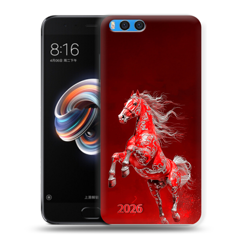 Силиконовый чехол на Xiaomi Mi Note 3 с принтом Новый год Силиконовый чехол на Xiaomi Mi Note 3 с принтом Новый год