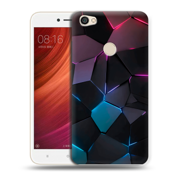 Силиконовый чехол на Xiaomi RedMi Note 5A Pro с принтом Геометрия неона Силиконовый чехол на Xiaomi RedMi Note 5A Pro с принтом Геометрия неона