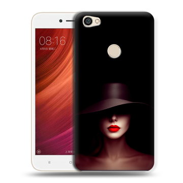 Силиконовый чехол на Xiaomi RedMi Note 5A Pro с принтом Девушка в шляпе Силиконовый чехол на Xiaomi RedMi Note 5A Pro с принтом Девушка в шляпе