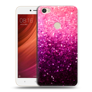 Силиконовый чехол на Xiaomi RedMi Note 5A Pro с принтом Блестки