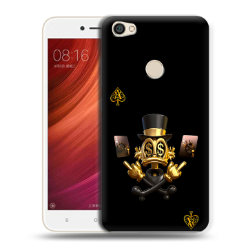 Силиконовый чехол на Xiaomi RedMi Note 5A Pro с принтом Золотой скрудж макдак Силиконовый чехол на Xiaomi RedMi Note 5A Pro с принтом Золотой скрудж макдак
