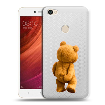 Силиконовый чехол на Xiaomi RedMi Note 5A Pro с принтом Медведь Силиконовый чехол на Xiaomi RedMi Note 5A Pro с принтом Медведь