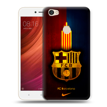 Силиконовый чехол на Xiaomi RedMi Note 5A Pro с принтом Барселона Barcelona Силиконовый чехол на Xiaomi RedMi Note 5A Pro с принтом Барселона Barcelona