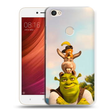 Силиконовый чехол на Xiaomi RedMi Note 5A Pro с принтом Шрек Shrek