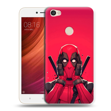 Силиконовый чехол на Xiaomi RedMi Note 5A Pro с принтом Дедпул Deadpool