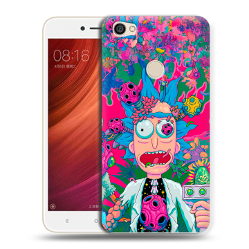 Силиконовый чехол на Xiaomi RedMi Note 5A Pro с принтом Рик и Морти Rick Morty Силиконовый чехол на Xiaomi RedMi Note 5A Pro с принтом Рик и Морти Rick Morty