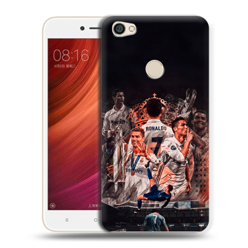 Силиконовый чехол на Xiaomi RedMi Note 5A Pro с принтом Реал Роналдо Real Ronaldo Силиконовый чехол на Xiaomi RedMi Note 5A Pro с принтом Реал Роналдо Real Ronaldo