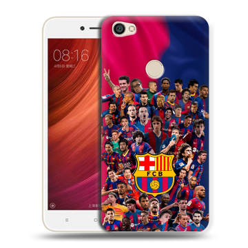 Силиконовый чехол на Xiaomi RedMi Note 5A Pro с принтом Барселона Barcelona Силиконовый чехол на Xiaomi RedMi Note 5A Pro с принтом Барселона Barcelona