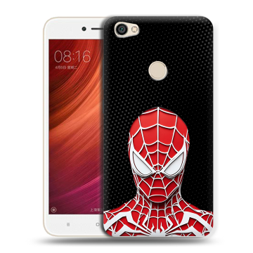 Силиконовый чехол на Xiaomi RedMi Note 5A Pro с принтом человек паук spiderman