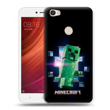 Силиконовый чехол на Xiaomi RedMi Note 5A Pro с принтом Майнкрафт Minecraft Силиконовый чехол на Xiaomi RedMi Note 5A Pro с принтом Майнкрафт Minecraft