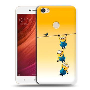 Силиконовый чехол на Xiaomi RedMi Note 5A Pro с принтом Миньоны Силиконовый чехол на Xiaomi RedMi Note 5A Pro с принтом Миньоны