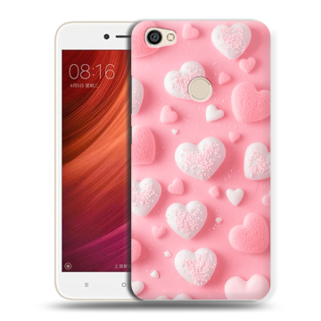 Силиконовый чехол на Xiaomi RedMi Note 5A Pro с принтом Сердечки Силиконовый чехол на Xiaomi RedMi Note 5A Pro с принтом Сердечки
