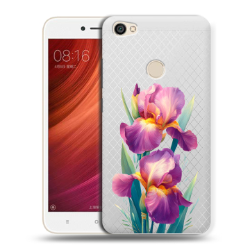 Силиконовый чехол на Xiaomi RedMi Note 5A Pro с принтом Цветы орхидеи